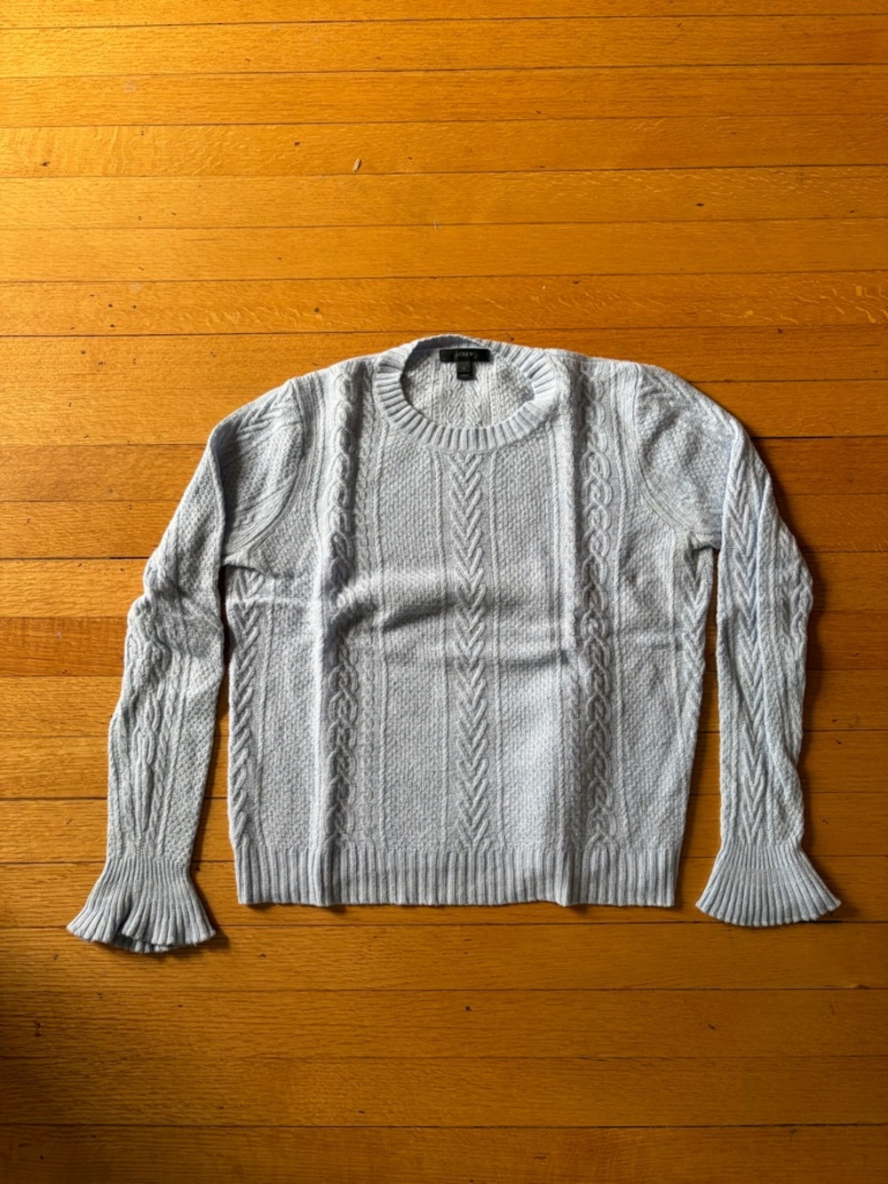 J. Crew Merino Cable Sweater XS